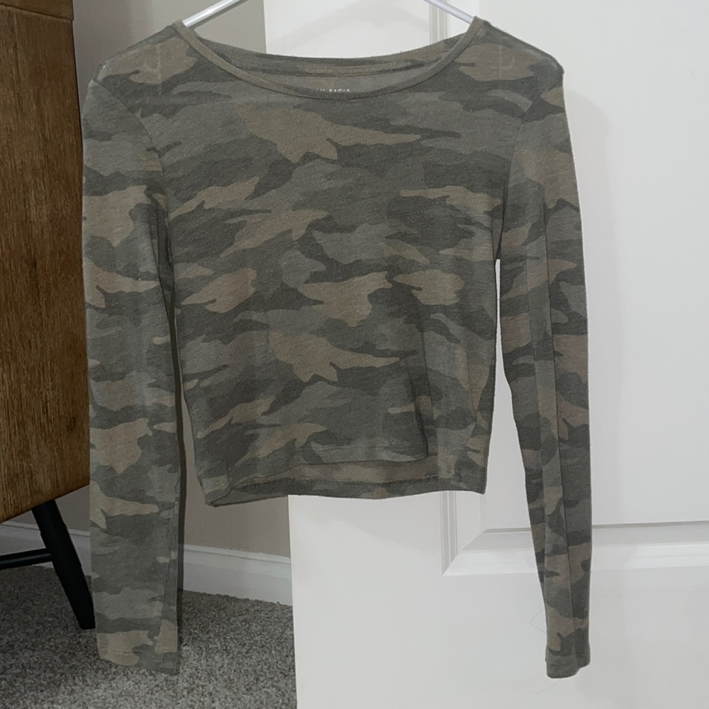 Camo Long Sleeve Shirt